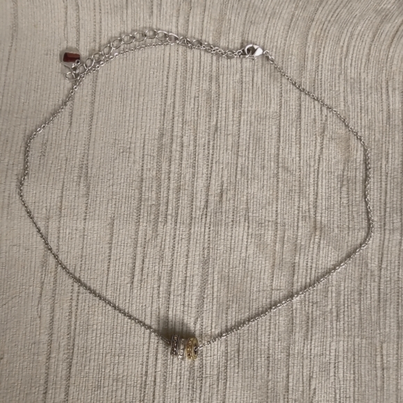Touchstone Crystal Triple-Slide Necklace - Picture 1 of 7